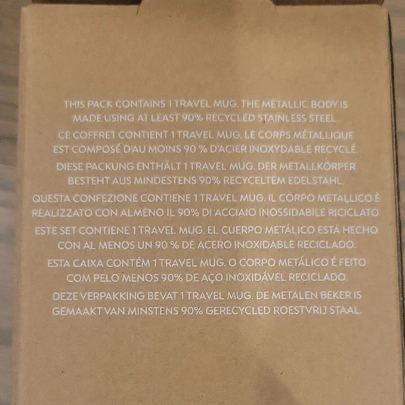 Nespresso Stainless Steel Travel Mug - Picture 4 of 6